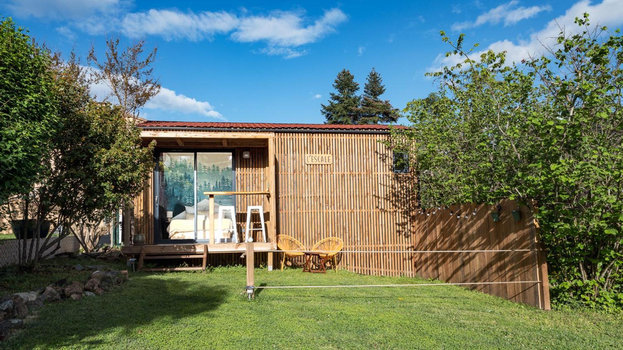 L'Escale - Les Lodges De Praly Les Ollières-sur-Eyrieux Esterno foto